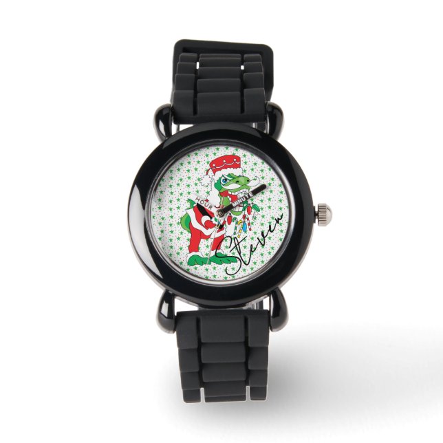 Reloj De Pulsera TySantaSaurus Rex (Anverso)