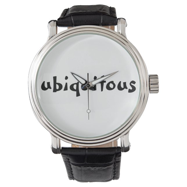 Reloj De Pulsera ubicuo (Anverso)