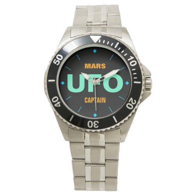 Reloj De Pulsera UFO CAPTAIN Watch (Anverso)