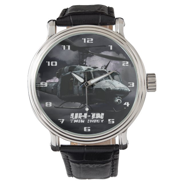 Reloj De Pulsera UH-1N Twin Huey (Anverso)