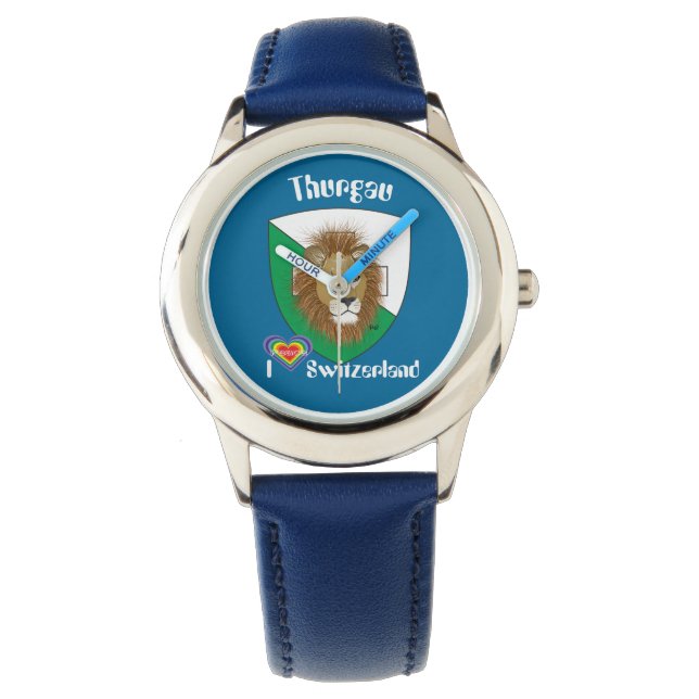 Reloj De Pulsera Uhr mit Schweizer-Entwurf Thurgau die Schweiz (Anverso)