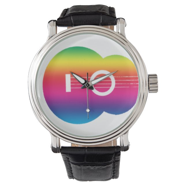 Reloj De Pulsera Ukulele Rainbow Watch (Anverso)