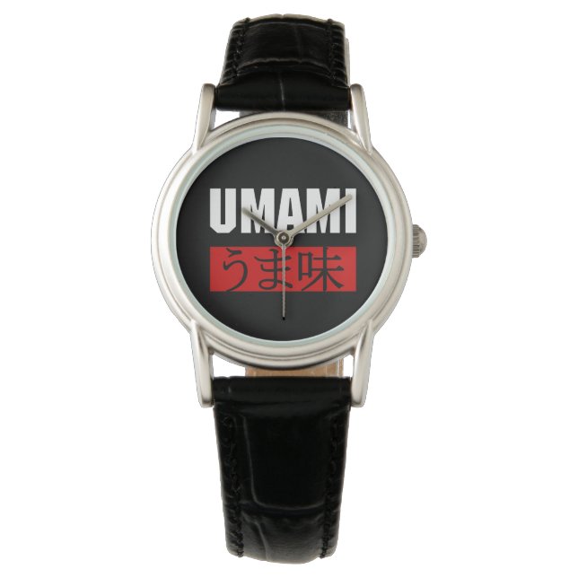 RELOJ DE PULSERA UMAMI う ま 味 (Anverso)