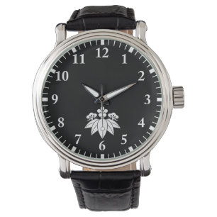 Reloj De Pulsera ume de bambú de pino de estilo genciana