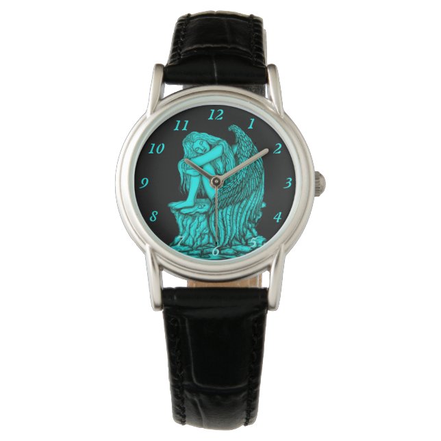 Reloj De Pulsera Un ángel dormido en la piedra (Anverso)