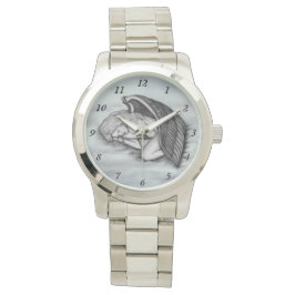 Reloj De Pulsera Un ángel durmiente en las nubes del cielo