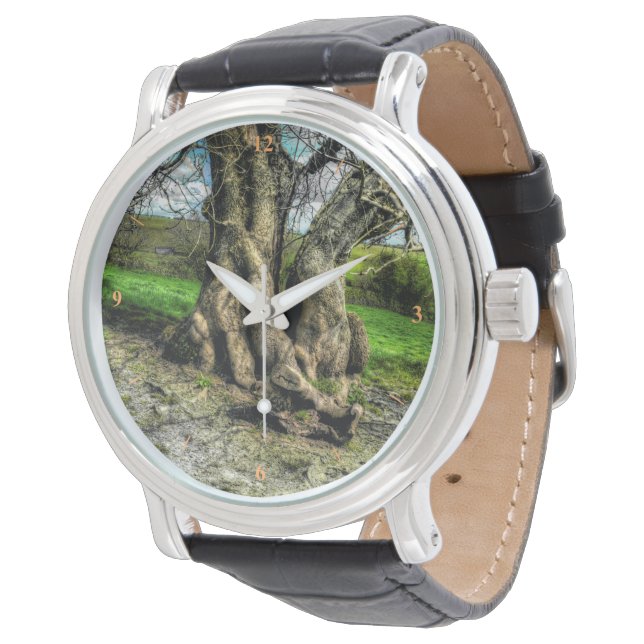 Reloj De Pulsera Un árbol en un estanque de luz (Angular)