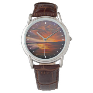 Reloj De Pulsera Un atardecer de San Diego, original de Gary Poling