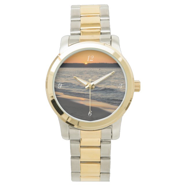 Reloj De Pulsera Un atardecer transversal (Anverso)