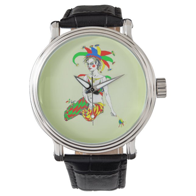 Reloj De Pulsera Un bufón (Anverso)