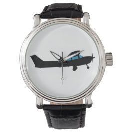 Reloj De Pulsera Un Cessna en la silueta