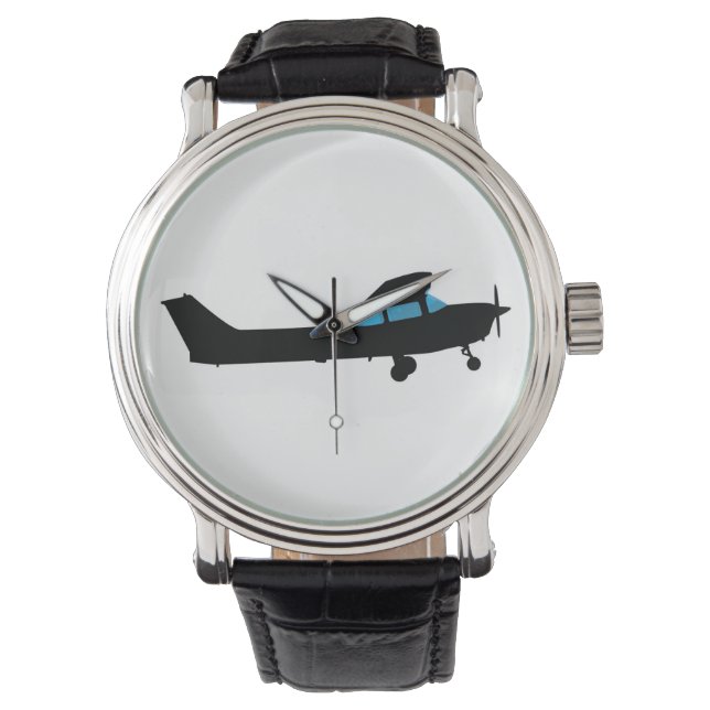 Reloj De Pulsera Un Cessna en la silueta (Anverso)