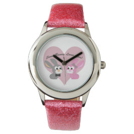 Reloj De Pulsera ¡Un conejito te ama!