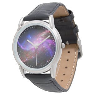 Reloj De Pulsera Un Espectáculo De Luz Galáctica En La Galaxia Espi