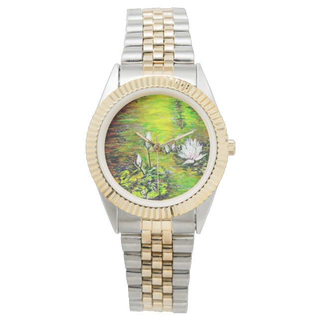 Reloj De Pulsera Un Estanque con Pensamientos Impuros (Anverso)