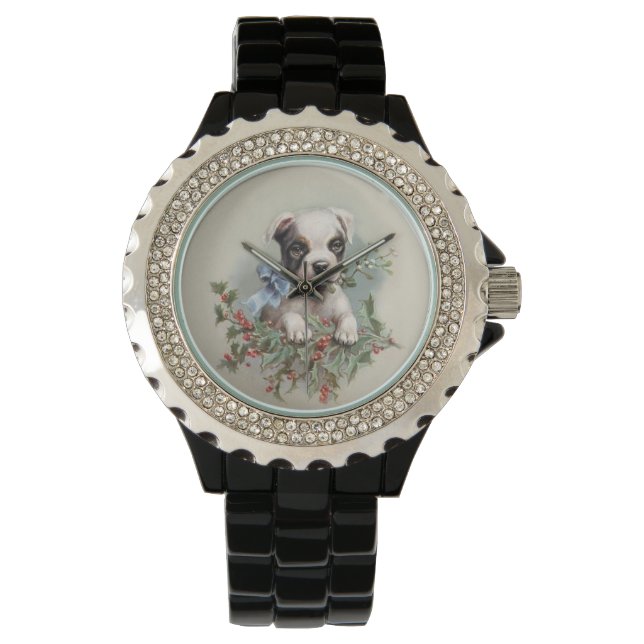 Reloj De Pulsera Un ojo para los amantes de los perros (Anverso)