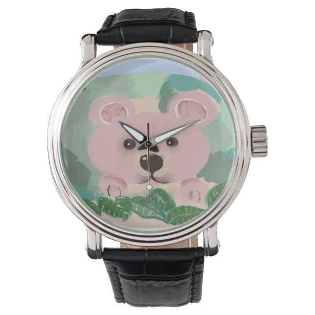 Reloj De Pulsera Un oso bebé (Anverso)