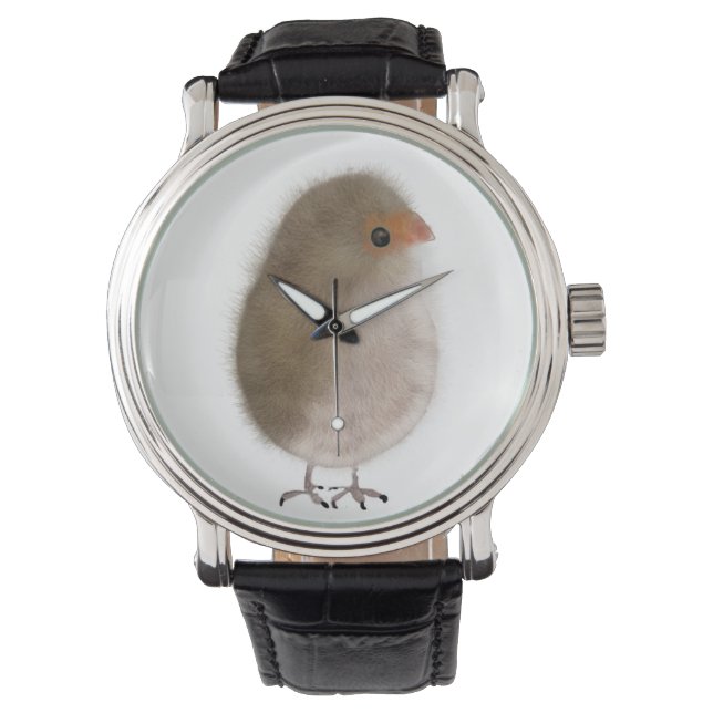 Reloj De Pulsera ¡Un pájaro pequeño en un reloj! (Anverso)