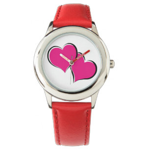 Reloj De Pulsera un par de corazones