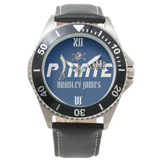 Reloj De Pulsera Un pirata | Día Internacional de Hablar como un Pi (Anverso)