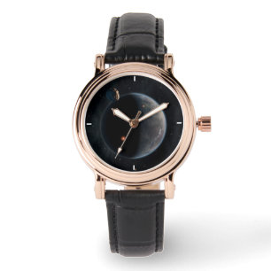 Reloj De Pulsera Un Planeta Como La Tierra Rico En Carbono Y Seco.
