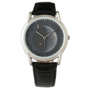 Reloj De Pulsera Un Planeta Como La Tierra Rico En Carbono Y Seco.