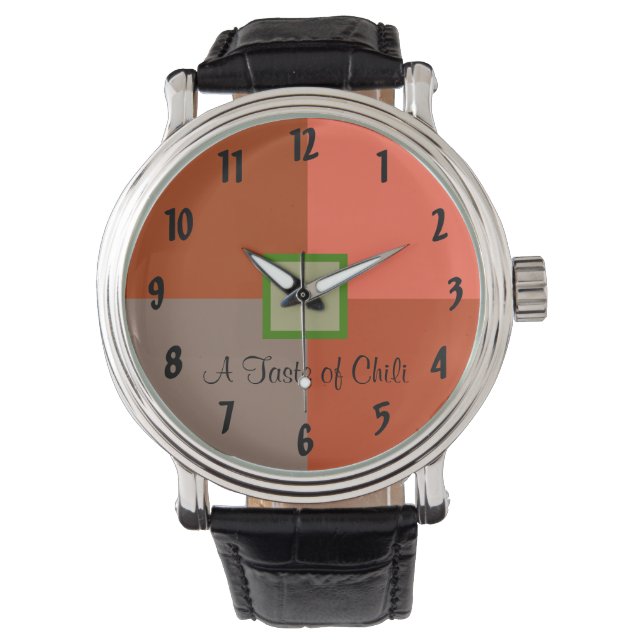 Reloj De Pulsera Un sabor a chile (Anverso)