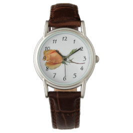 Reloj De Pulsera Un solo esqueje de rosa     