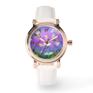 Reloj De Pulsera Un Toque De Primavera, Estrellas Adhesivas.