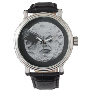 Reloj De Pulsera Un viaje a la película del vintage de la luna