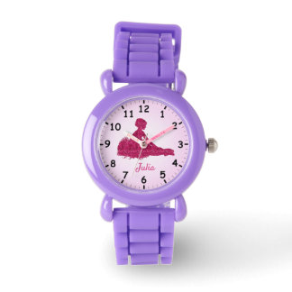 Reloj De Pulsera Una bailarina sorprendente y Purpurinoso personali