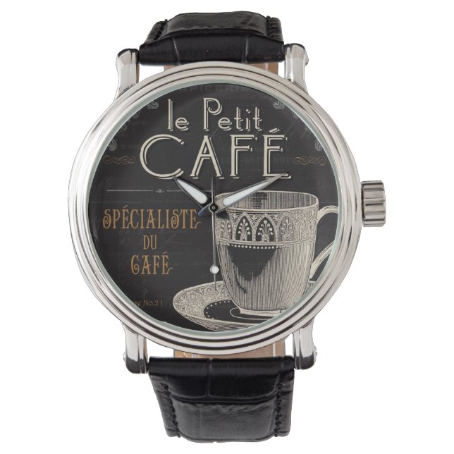 Reloj De Pulsera Una Copa Contemporánea de Café (Anverso)