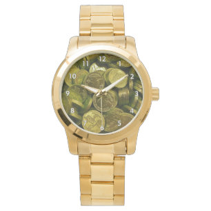 Reloj De Pulsera Una enorme mina de monedas de oro rellenas de choc