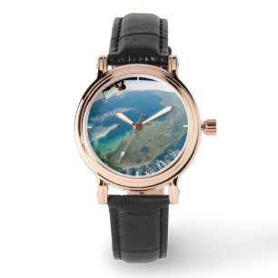 Reloj De Pulsera Una Florida Oblíque, En La Costa Sureste