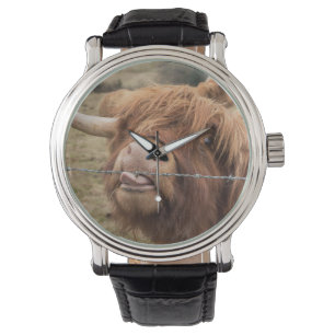 Reloj De Pulsera Una fotografía maravillosa de una vaca de la