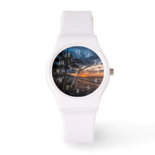 Reloj De Pulsera Una hermosa puesta de sol