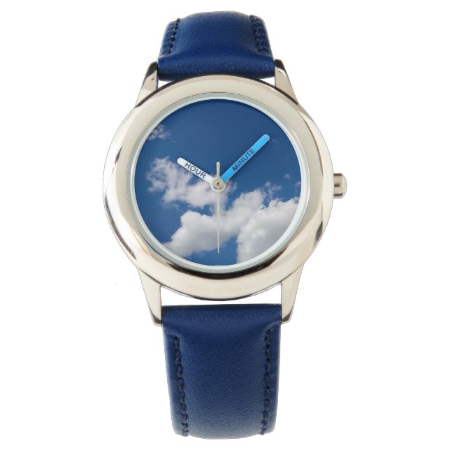 Reloj De Pulsera Una hilera de nubes (Anverso)