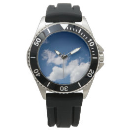 Reloj De Pulsera Una hilera de nubes