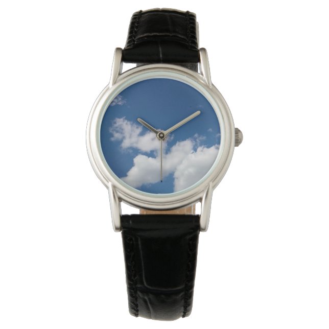 Reloj De Pulsera Una hilera de nubes (Anverso)