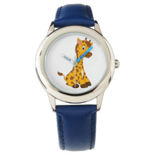 Reloj De Pulsera Una jirafa de bebé adorable