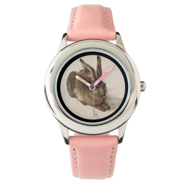 Reloj De Pulsera Una liebre joven (Anverso)