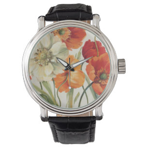 Reloj De Pulsera Una melodía de amapolas