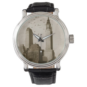 Reloj De Pulsera Una multitud de volar de los pájaros