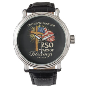 Reloj De Pulsera Una Nación Bajo Dios 250 Años de Bendiciones