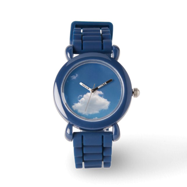 Reloj De Pulsera Una nube simple (Anverso)
