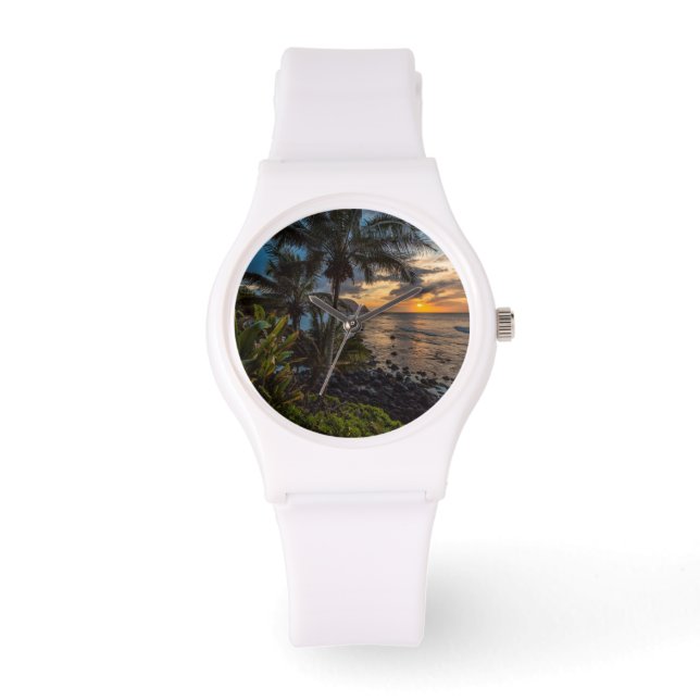 Reloj De Pulsera Una puesta de sol hermosa 2 (Anverso)