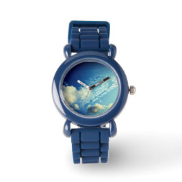 Reloj De Pulsera Una rociada de nubes
