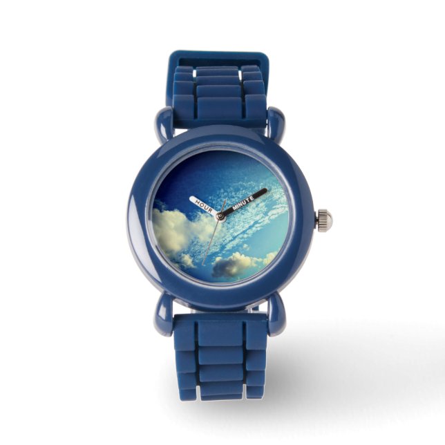 Reloj De Pulsera Una rociada de nubes (Anverso)