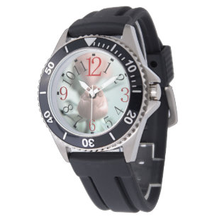 Reloj De Pulsera Una Rosa Rosa para tu Novia...