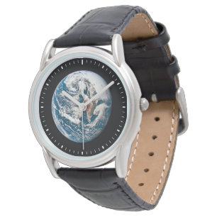 Reloj De Pulsera Una Tierra Tomada De La nave Apolo 10.